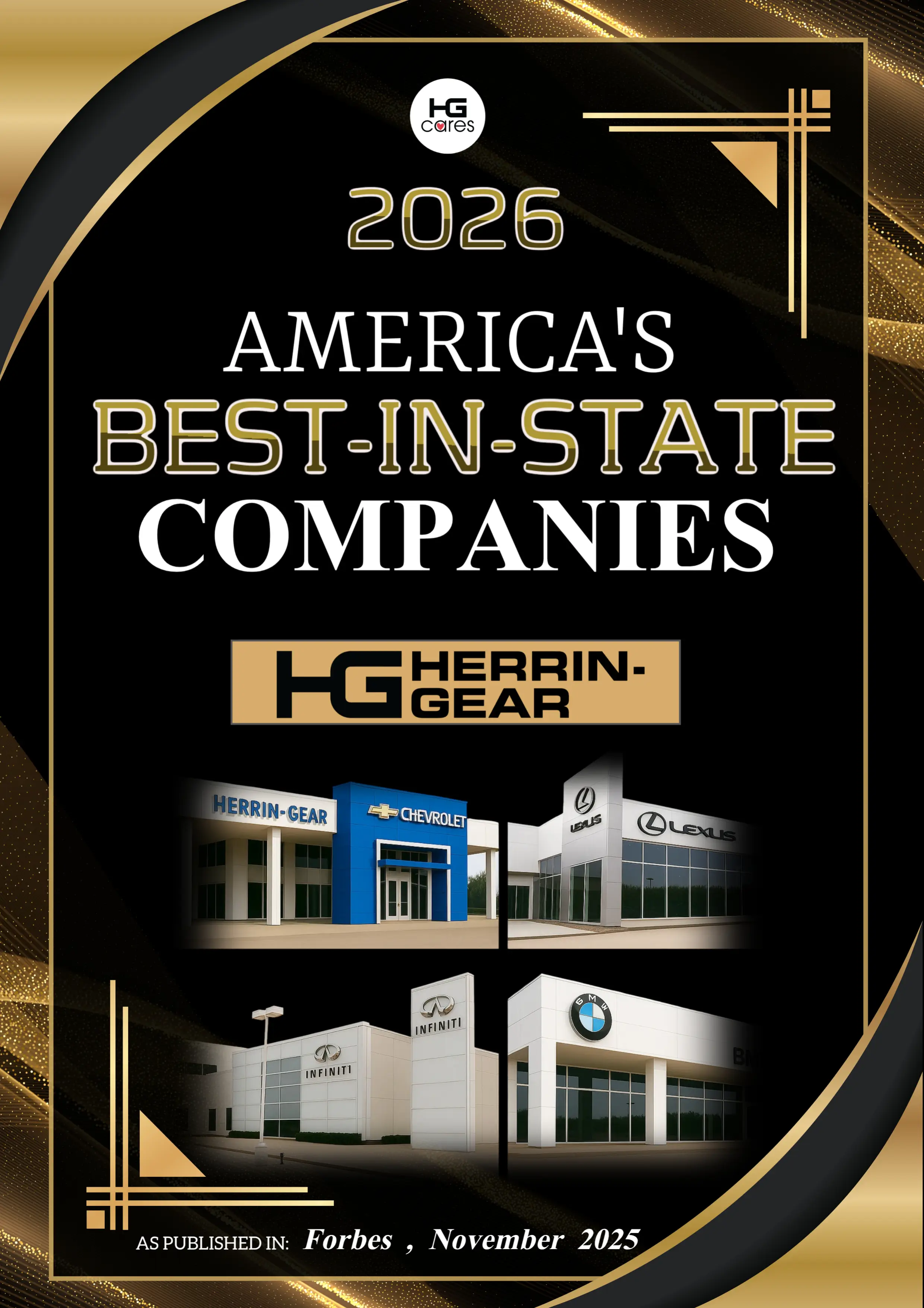 Herrin-Gear Forbes Best-in-State Companies 2026 Flyer